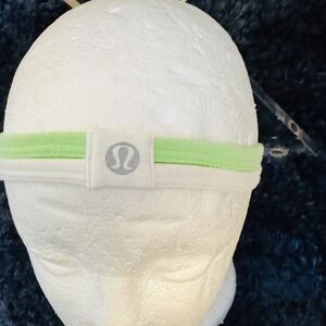 Lululemon DANCE! Green & White Headband
